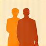 Icon of multiple people silhouettes, representing jobs created.