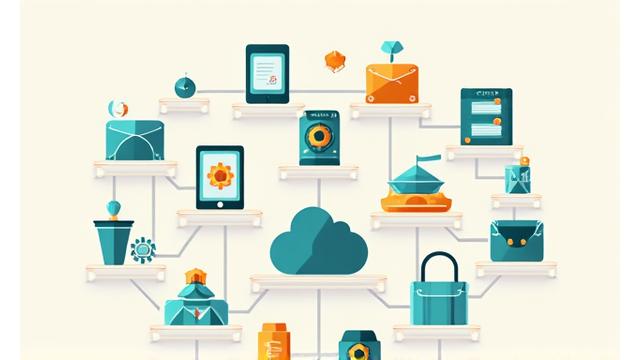 Illustration of various product icons representing a diversified portfolio